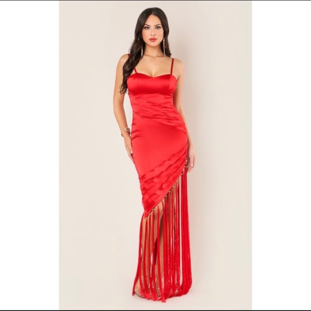 WOW Couture Tamar Fringe Dress